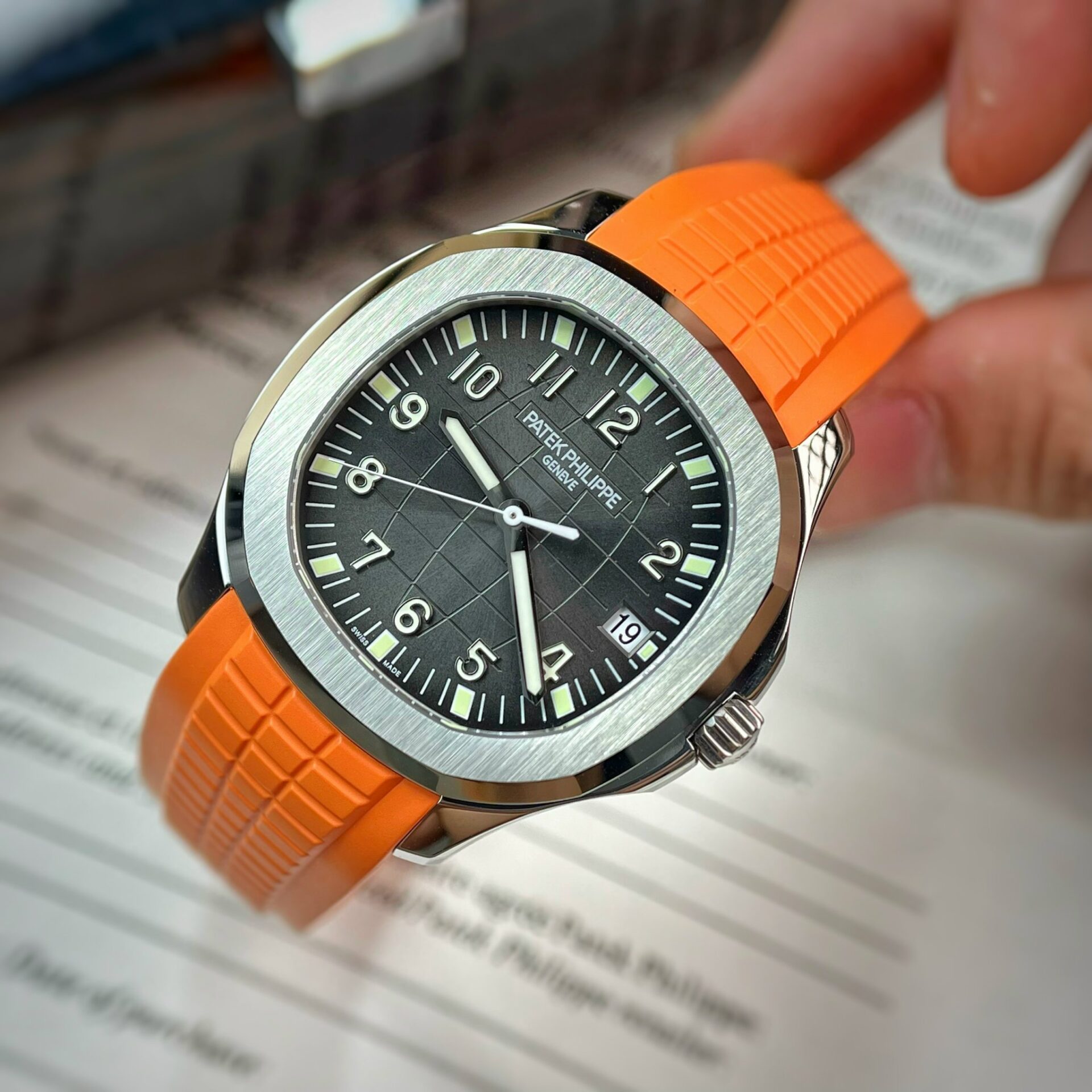 Patek Philippe Best Replica Watch Aquanaut 5167A Gray Dial 3K Factory 40mm - Top club