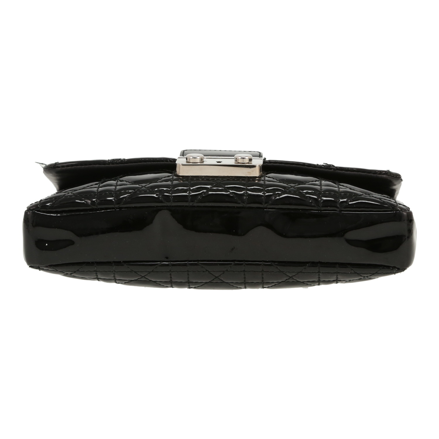 Dior shoulder bag in black patent leather1:1High-quality replica