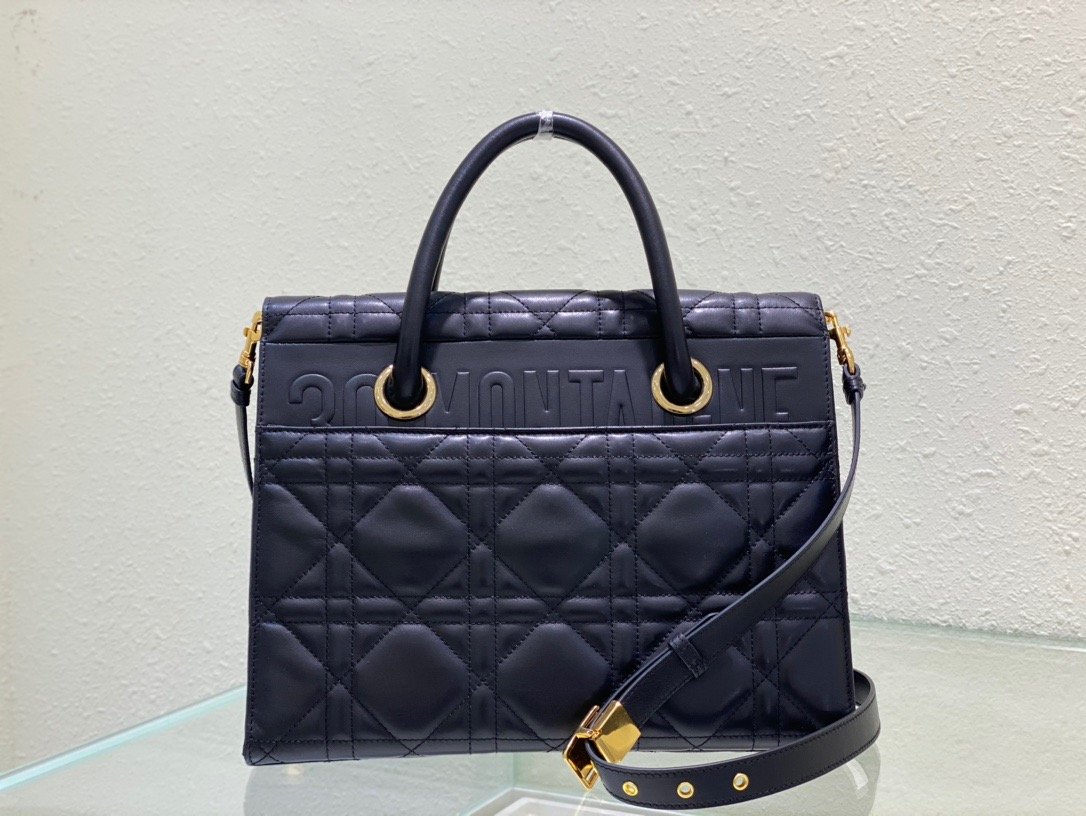 Christian Dior Micro 30 Montaigne Bag Black, For Women, Women’s Handbags 15cm/6in CD S2110UMOS_M9001:1High-quality replica