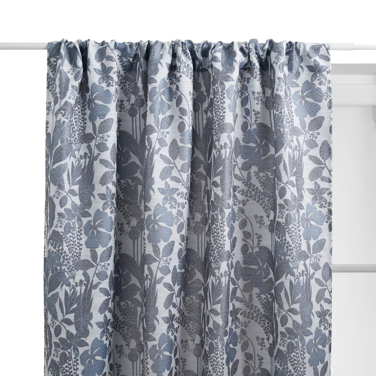 "Samara" Curtain Storm Blue, 260x140 cm