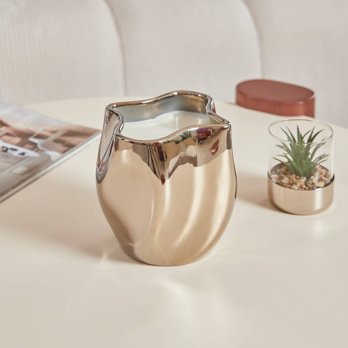 Scented Candle "Sky" Ylang-Ylang, Silver, 985g