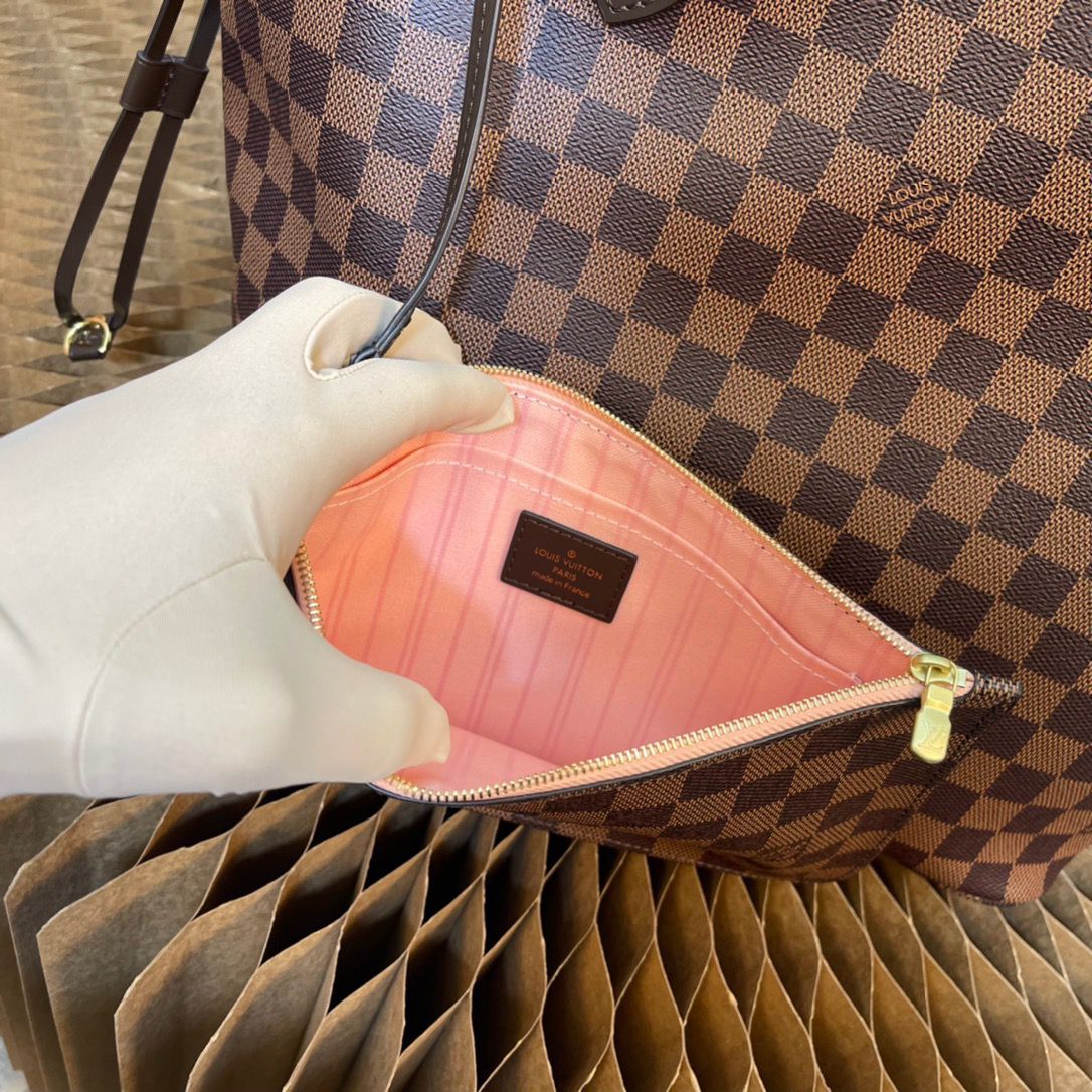 Louis Vuitton Neverfull MM Tote Bag – LB4021:1High-quality replica