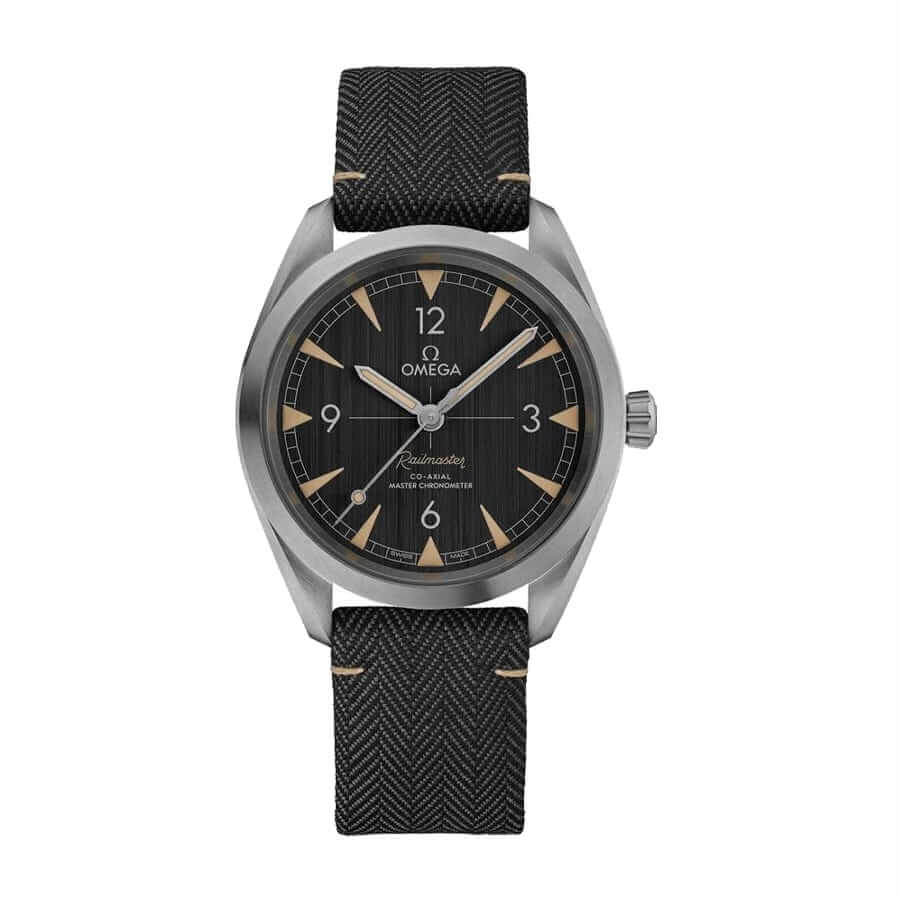 Omega Railmaster Black Replica - Elite Watch Atelier