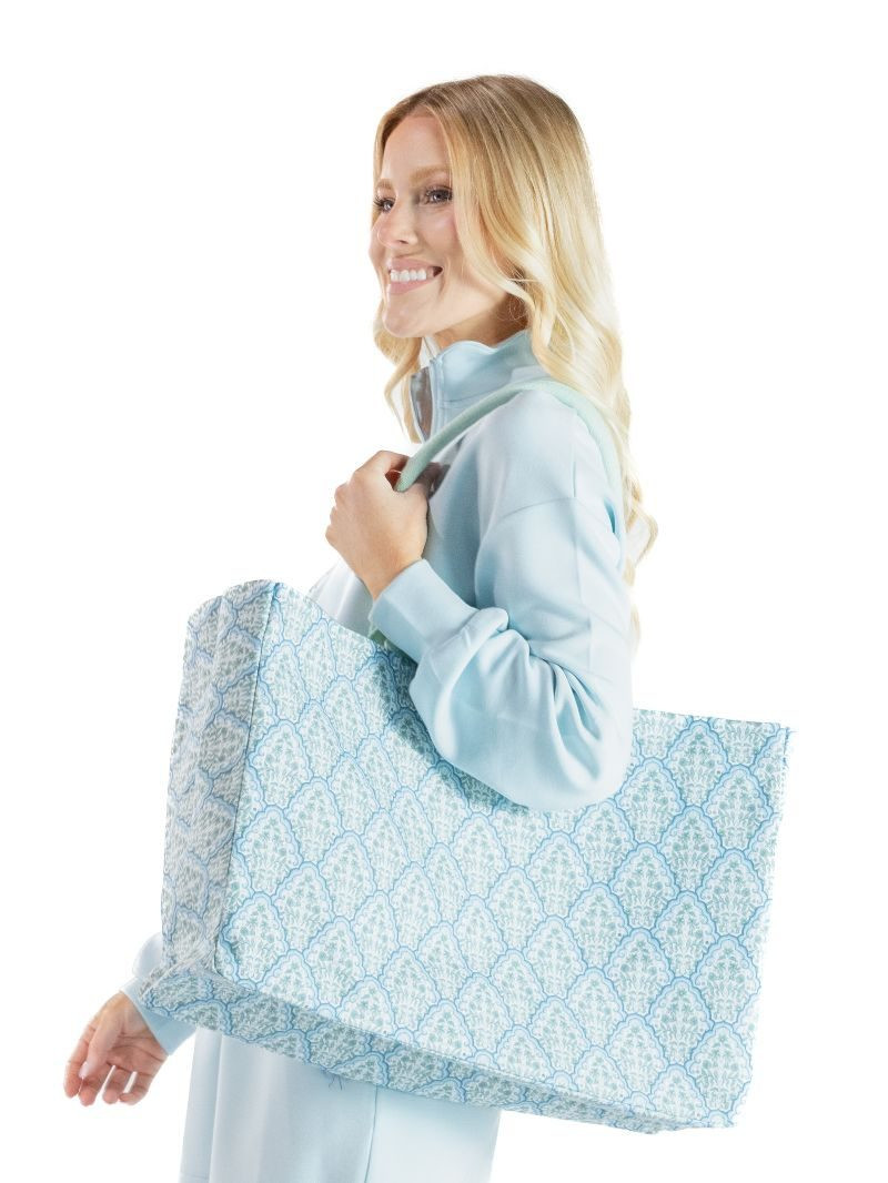 0126-BAG-TOTE-SEA-SCLPFLR - Simply Southern Outlet