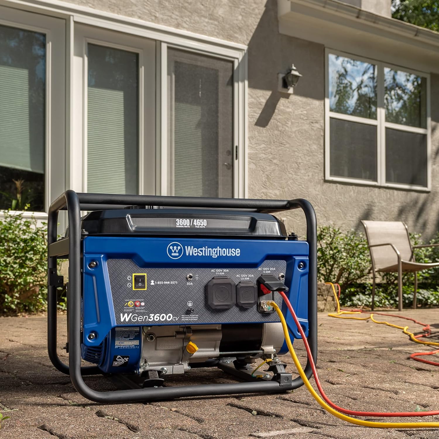 Westinghouse Portable Generator 3600 Running Watts 4650 Peak Watts 30A Outlet - 212cc - Image 2 Westinghouse Portable Generator 3600 Running Watts 4650 Peak Watts 30A Outlet - 212cc - Image 2