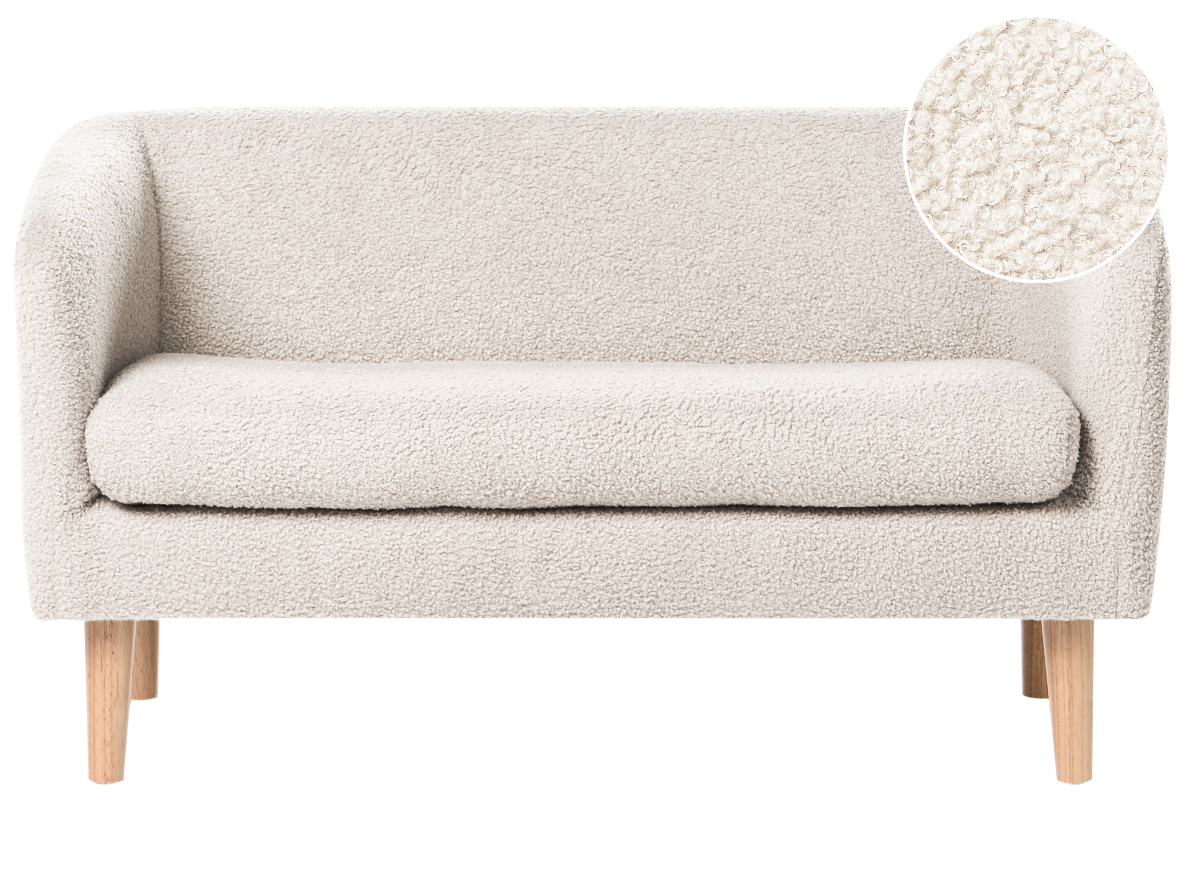 Kids Sofa DAGALI Boucle Beige