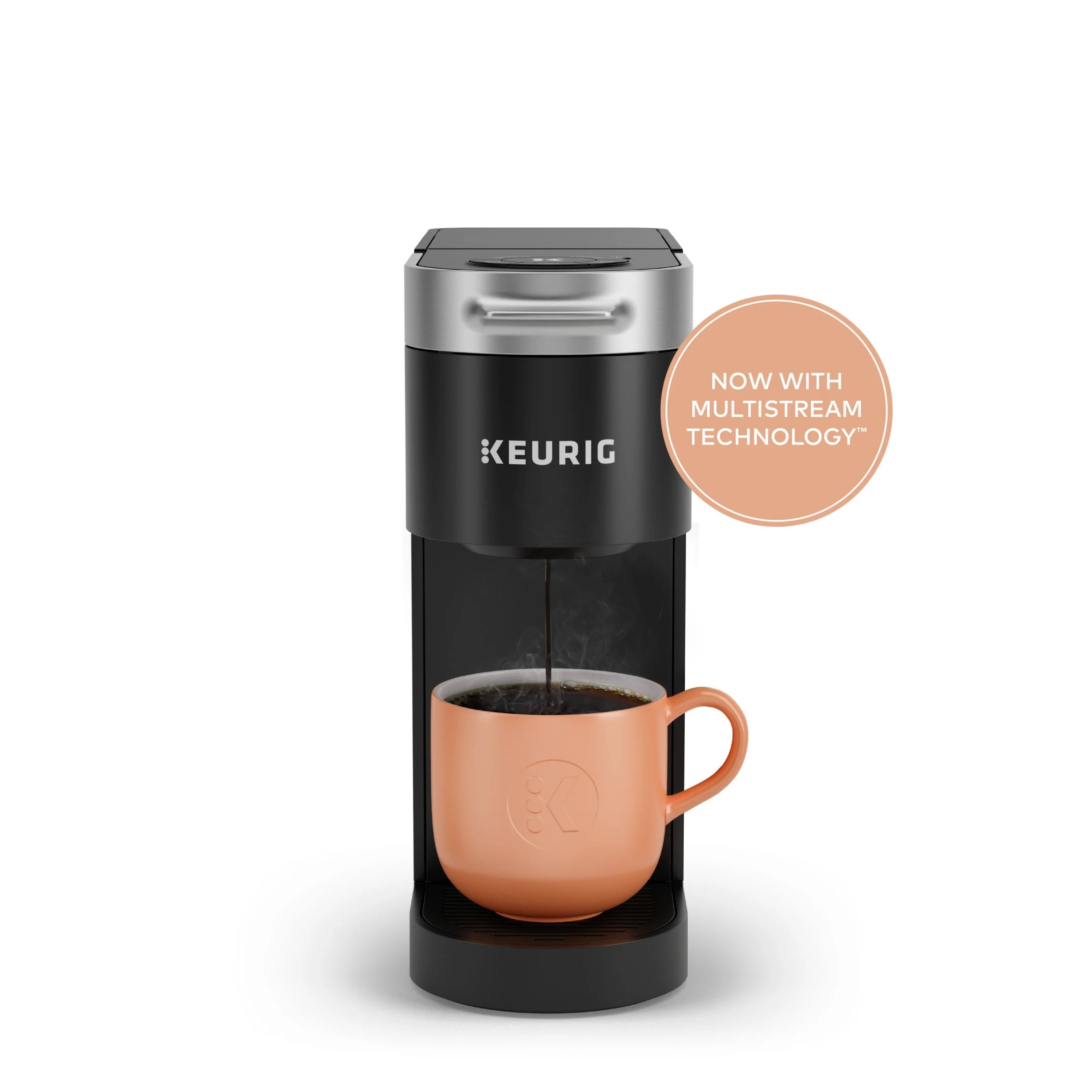Keurig K-Slim Black Single-Serve K-Cup Pod Coffee Maker