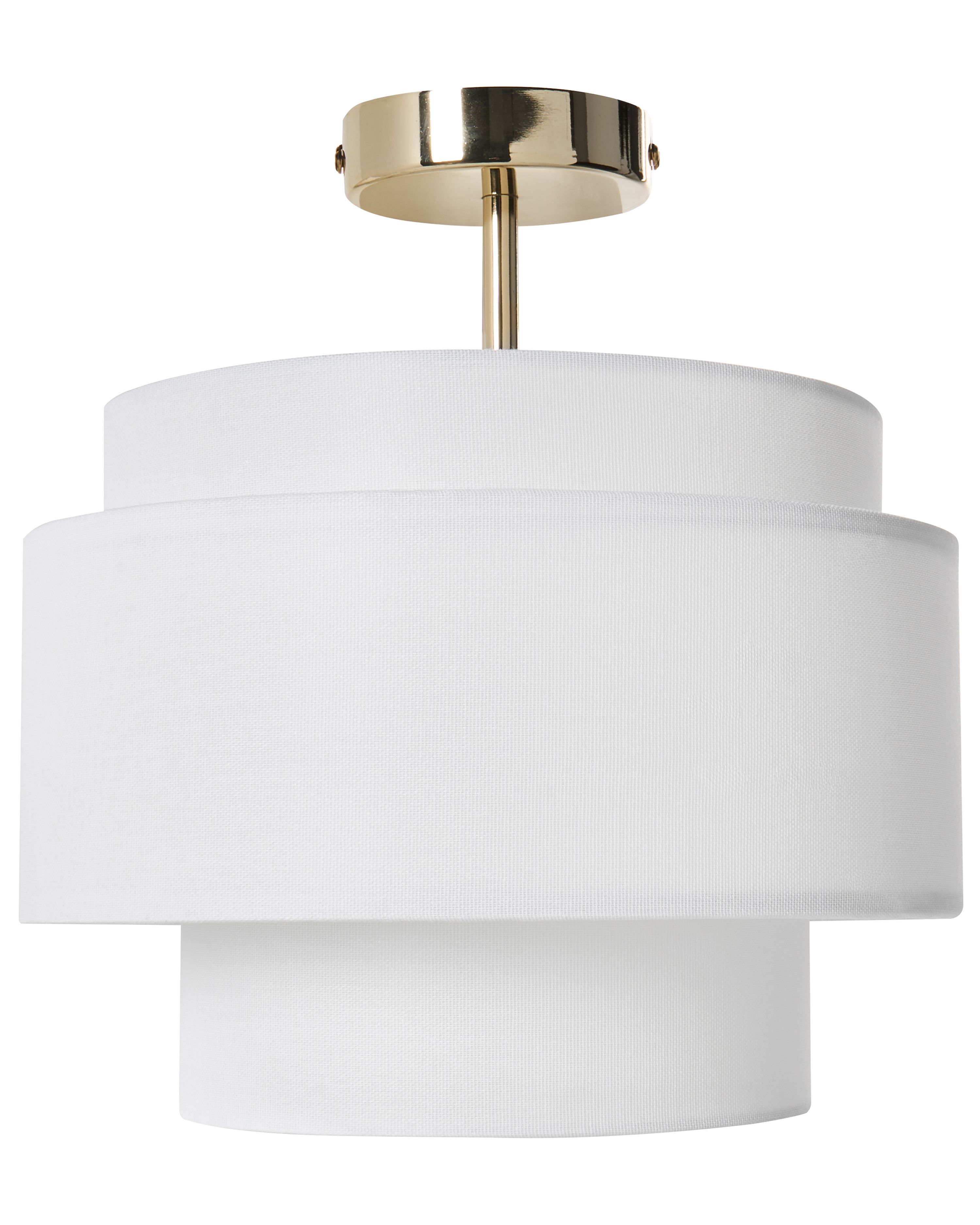 Pendant Lamp LUKAGO Linen Off-White