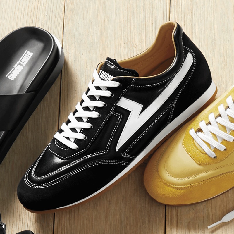 Stacy Adams Men's Action 150 Sporty Lace-Up Shoe in Real Leather and Suede - MIDNIGHT VELVET CATALOG