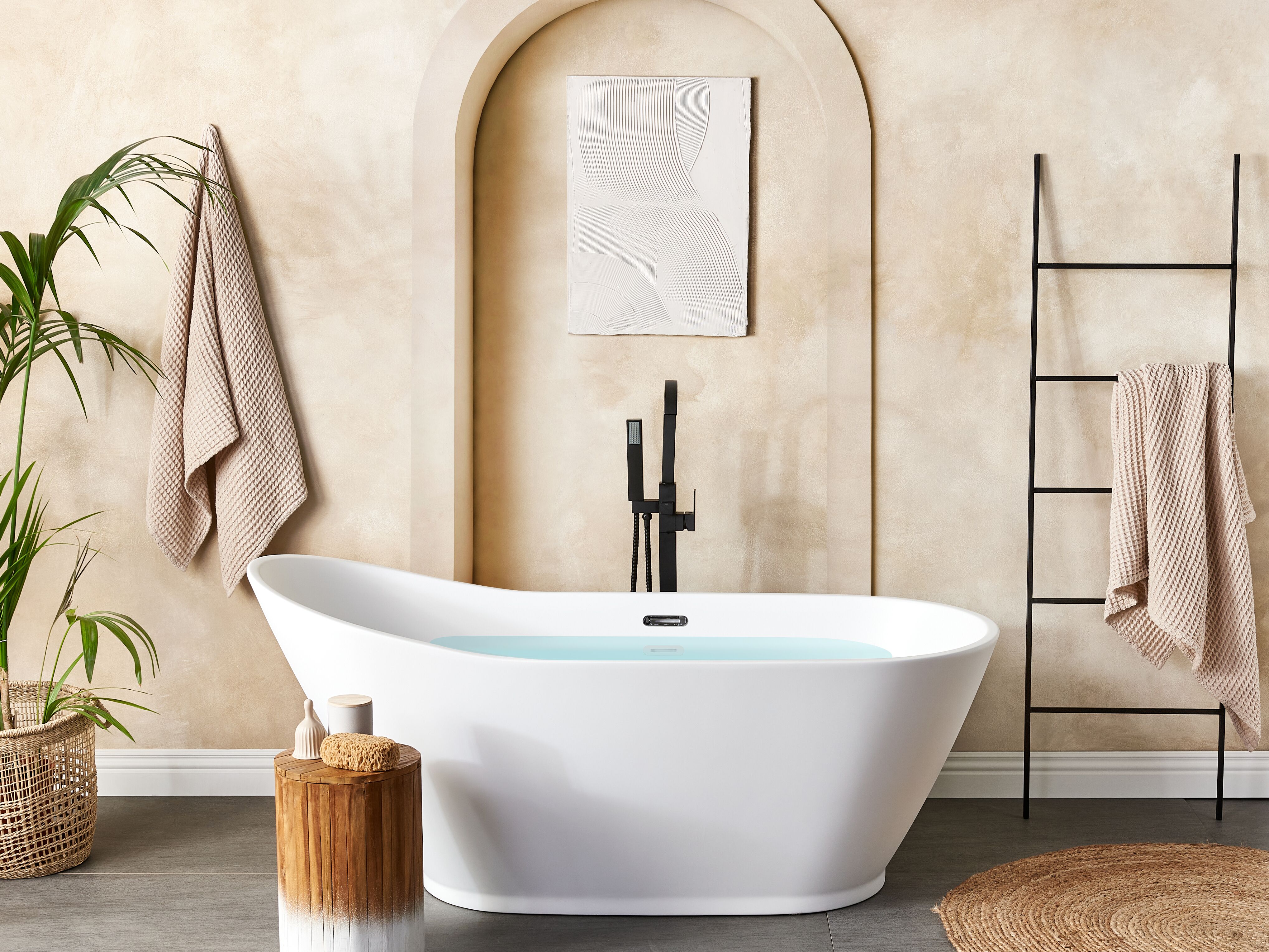 Freestanding Bathtub LONDRINA 1700 x 750 mm White
