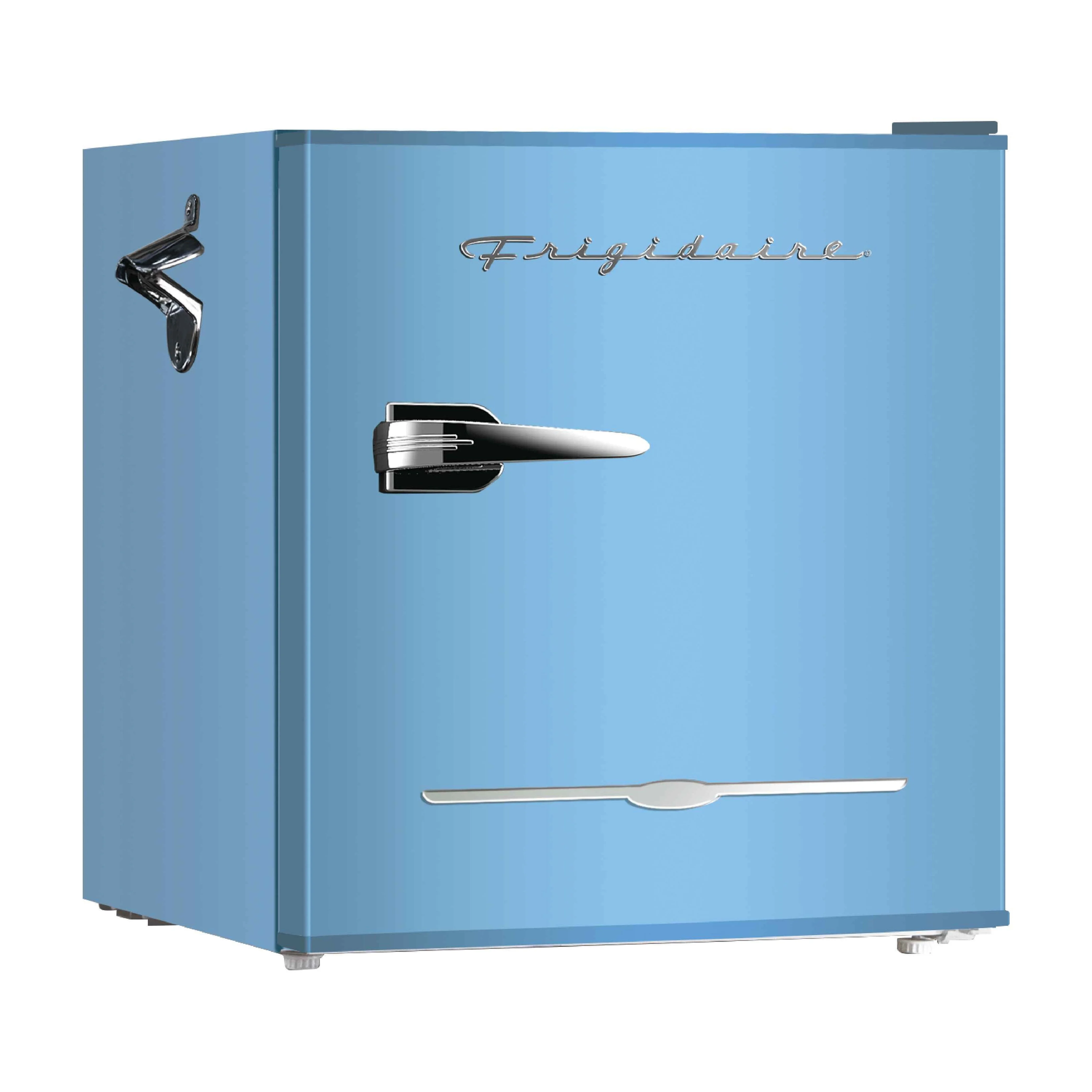 Frigidaire 1.6 Cu ft. Retro Compact Refrigerator with Side Bottle Opener, Coral - Image 12