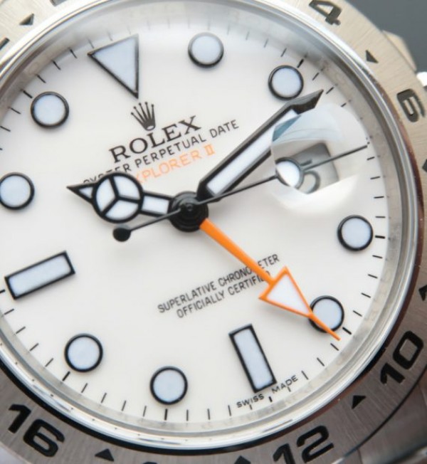 Replica Rolex EXPLORER II 42mm 216570 Noob White Dial A3187 - Elite Watch Atelier