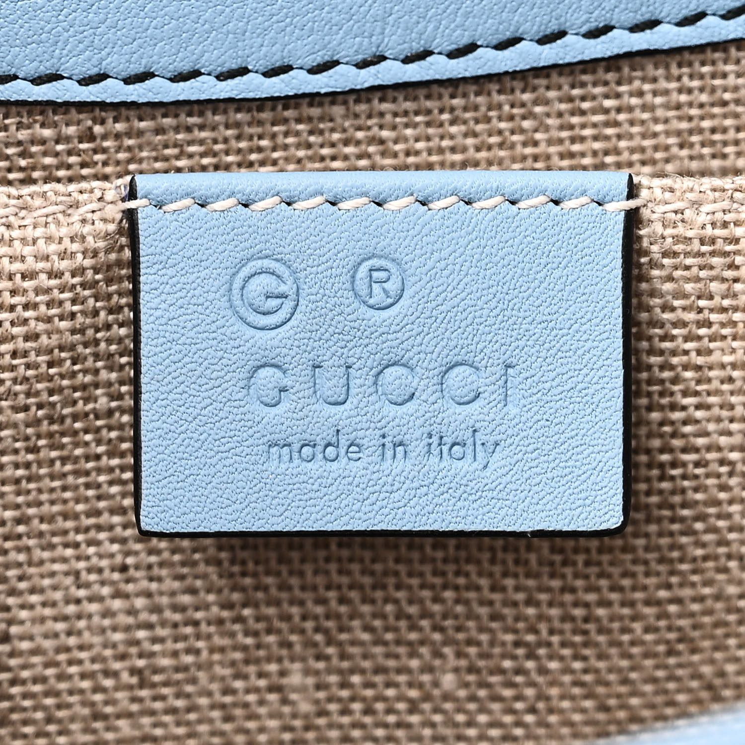 Affordable Gucci Replica Handbags – Mineral Blue Emily Chain Bag