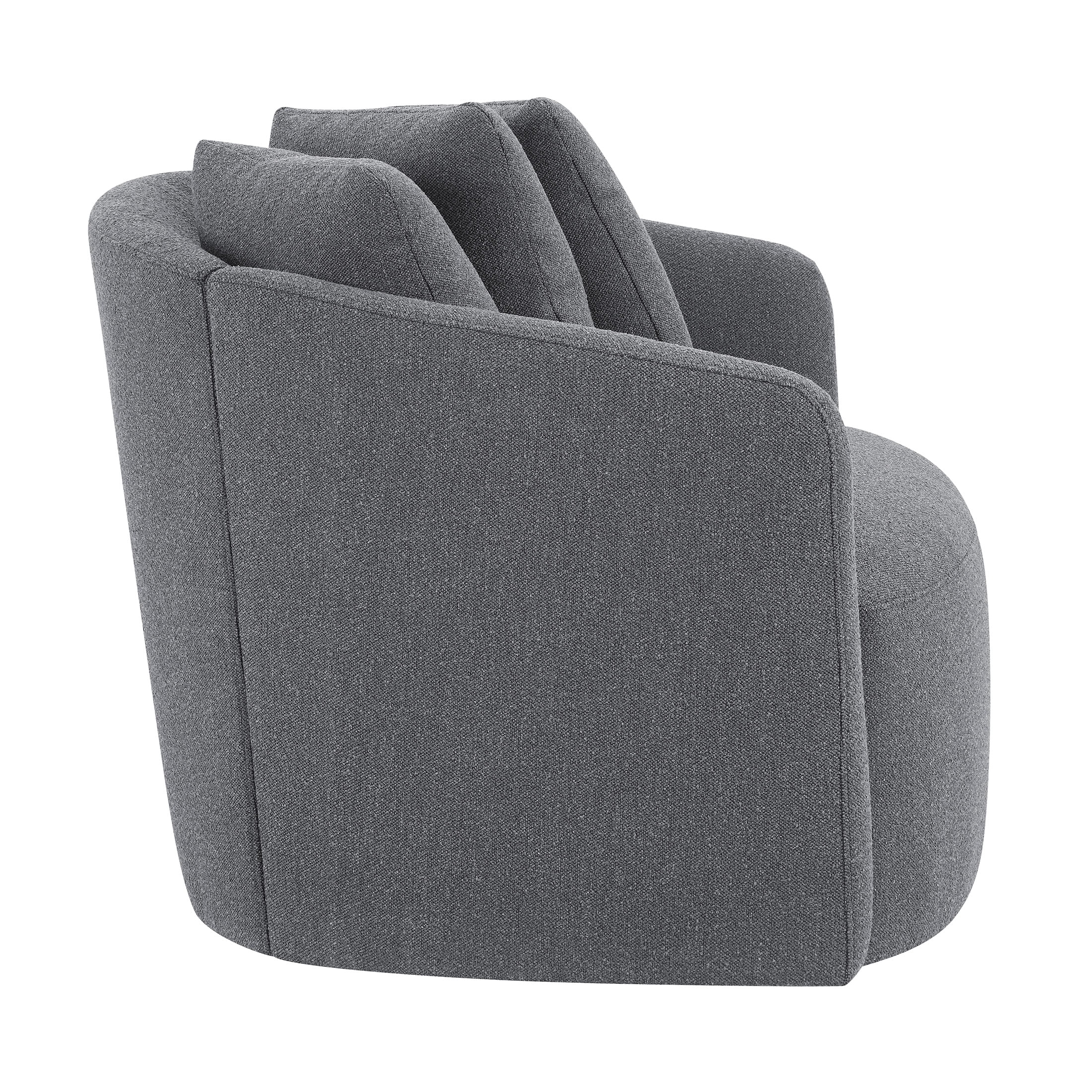 Beautiful Drew Accent Chair by Drew Barrymore, Cream Boucle - Image 20