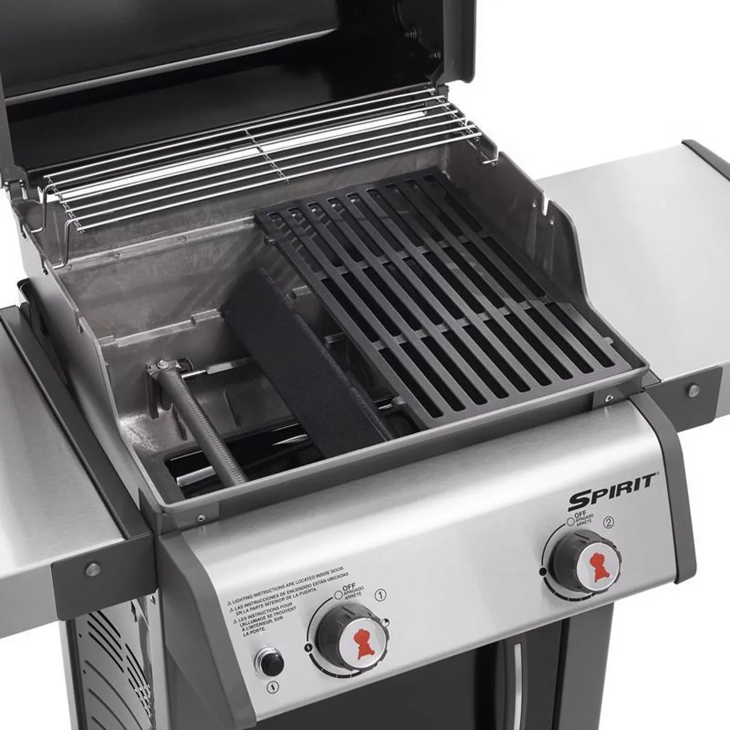 Weber 2 Burner Liquid Propane Grill, Black - Spirit E-210 - Image 3 Weber 2 Burner Liquid Propane Grill, Black - Spirit E-210 - Image 3