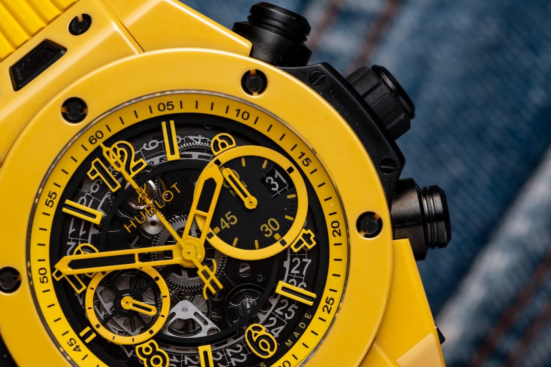 Hublot Big Bang Unico Ceramic Yellow Replica 11 Watch BBF 42mm - Top club