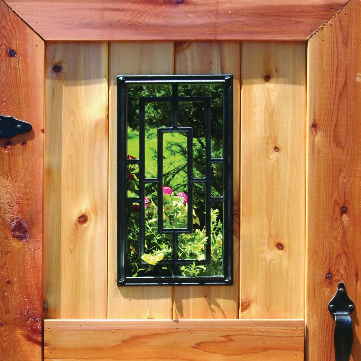 Nuvo Iron 8-5/8 In. W. x 17-1/4 In. H. Rectangle Cast Aluminum Gate Insert