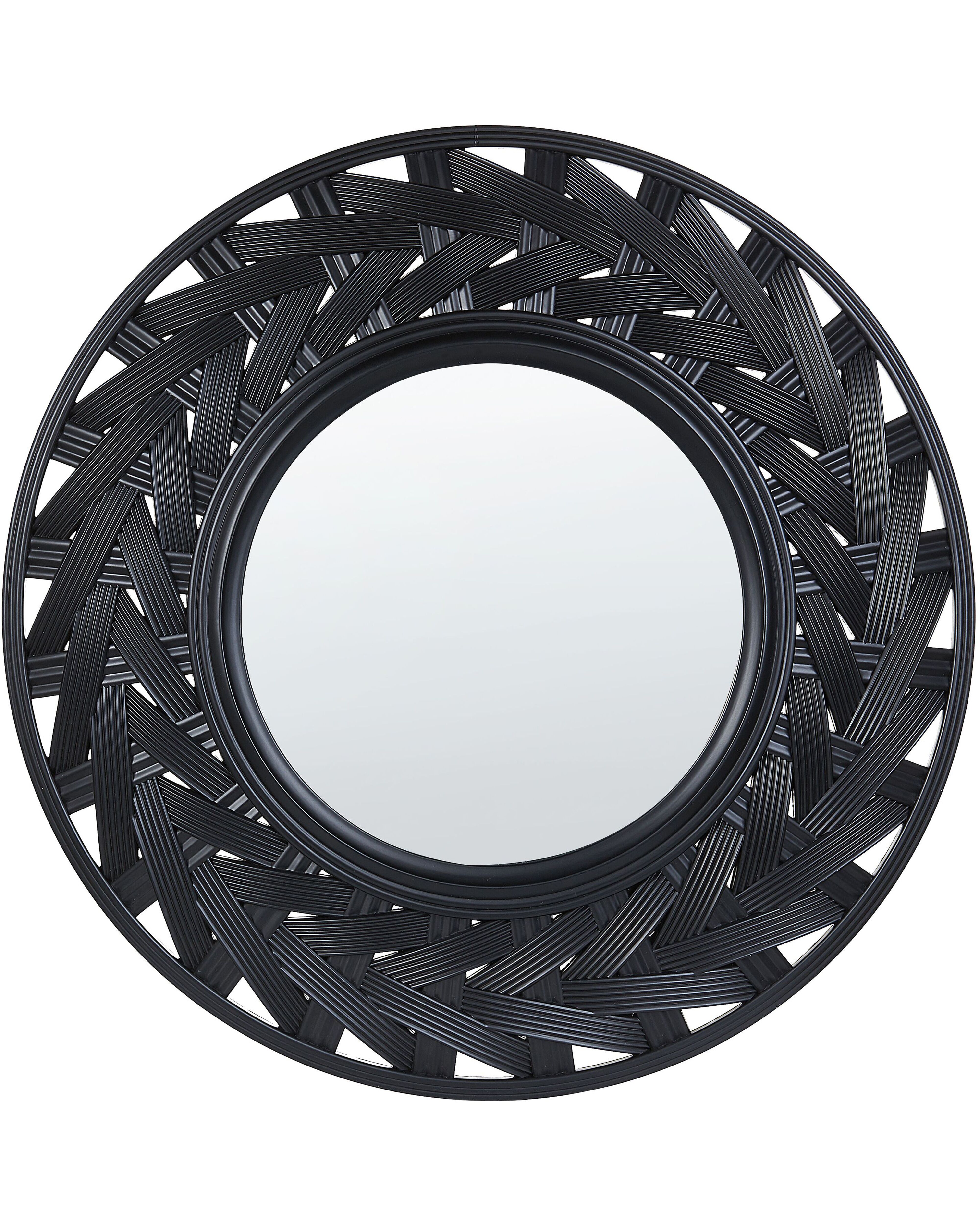 Wall Mirror TIERGA 60 cm 60 cm Black