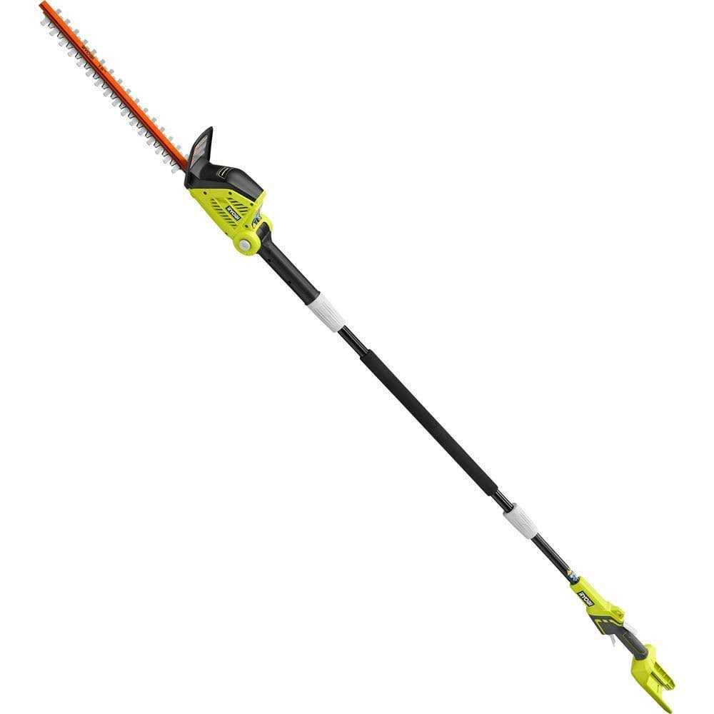 Ryobi 18 in. 40-Volt Lithium-Ion Cordless Pole Hedge Trimmer - RY40603BTL Ryobi 18 in. 40-Volt Lithium-Ion Cordless Pole Hedge Trimmer - RY40603BTL