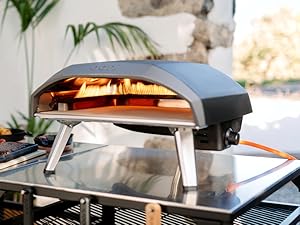 L-shaped gas burner