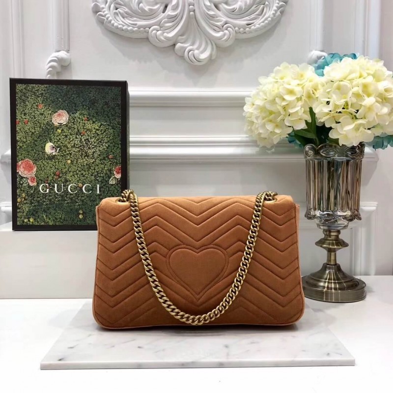 Replica Gucci Gg Marmont Medium Velvet Shoulder Bag 4434961:1High-quality replica