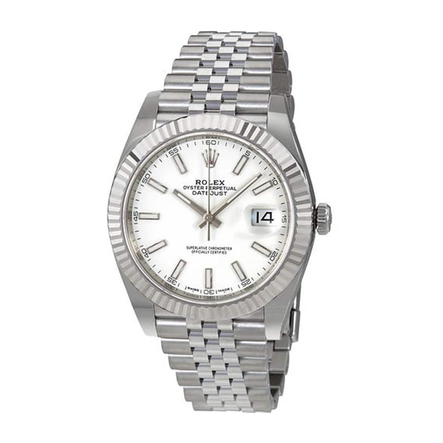 Rolex Datejust 126334WSJ White Dial Jubilee Replica - Elite Watch Atelier