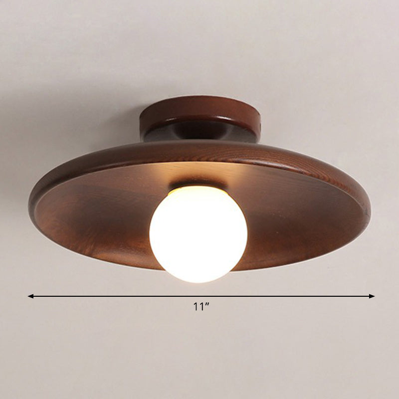BowlLumière – Elegante Platte Plafondlamp