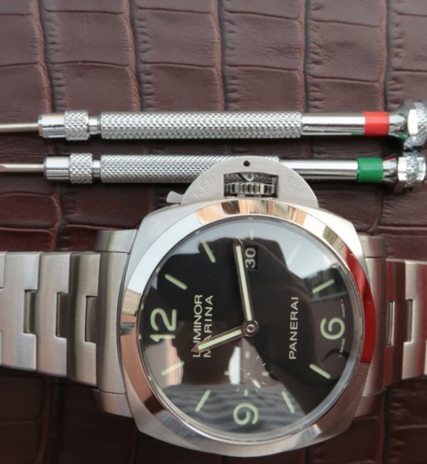 Replica Panerai ZF Luminor 1950 3 Days PAM328 SS Bracelet - Top club