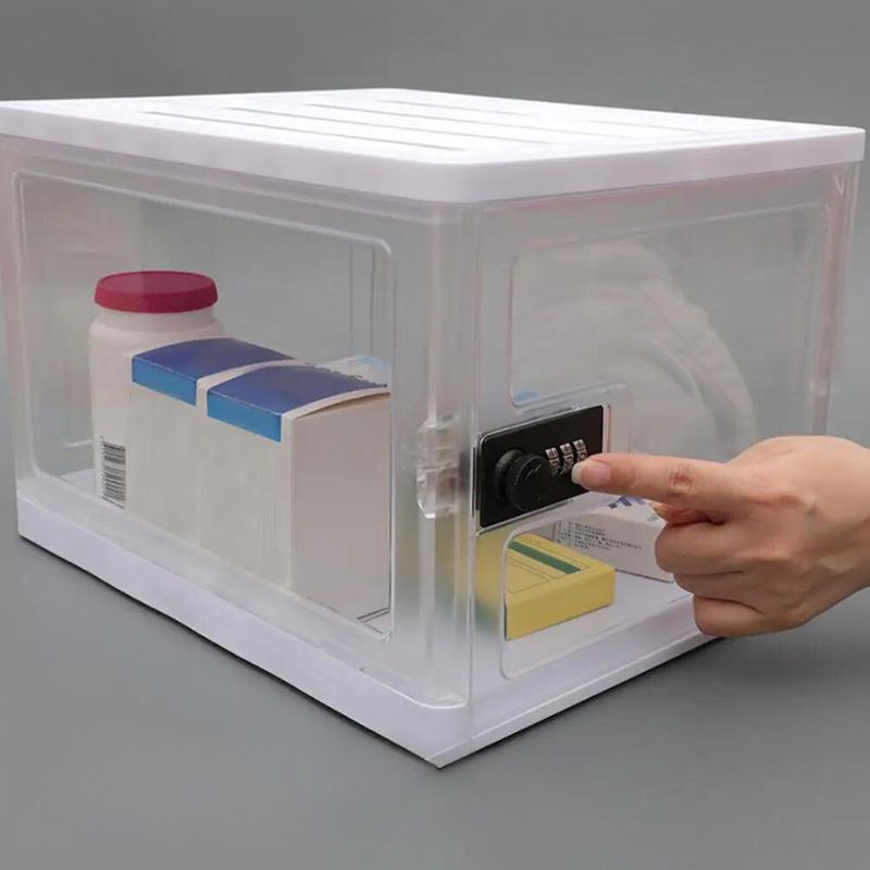 FreshGuard Koelkast Vergrendelbox - Bescherm Uw Voedsel met een Veilig Combinatieslot