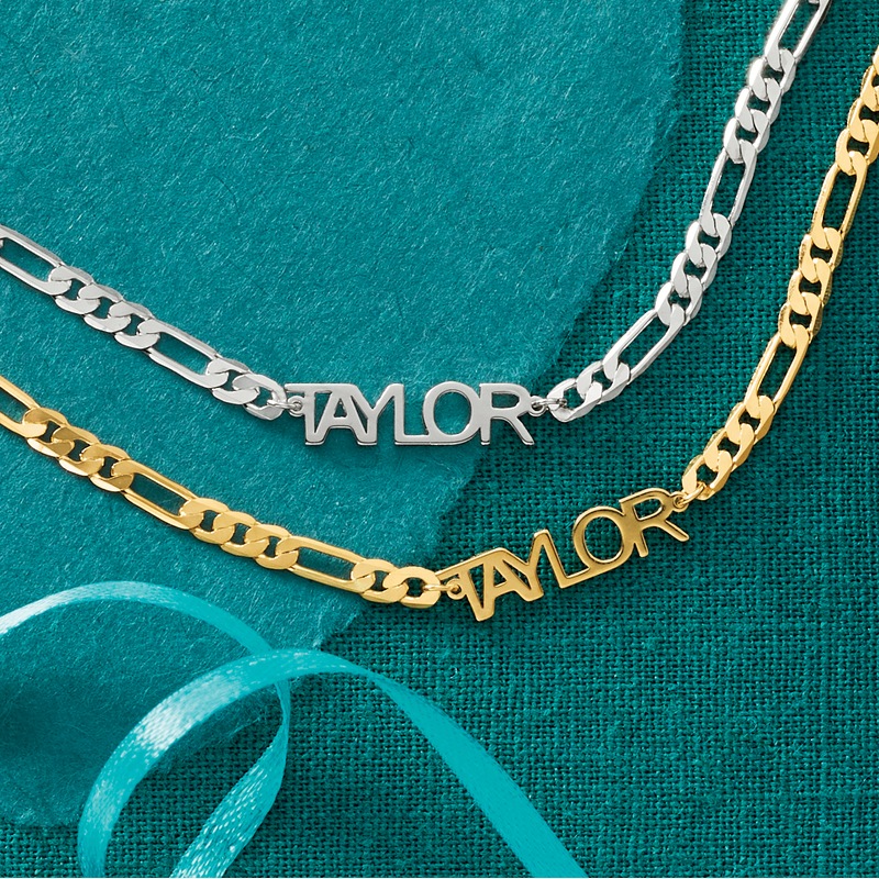 Name Unisex Necklace - MIDNIGHT VELVET CATALOG