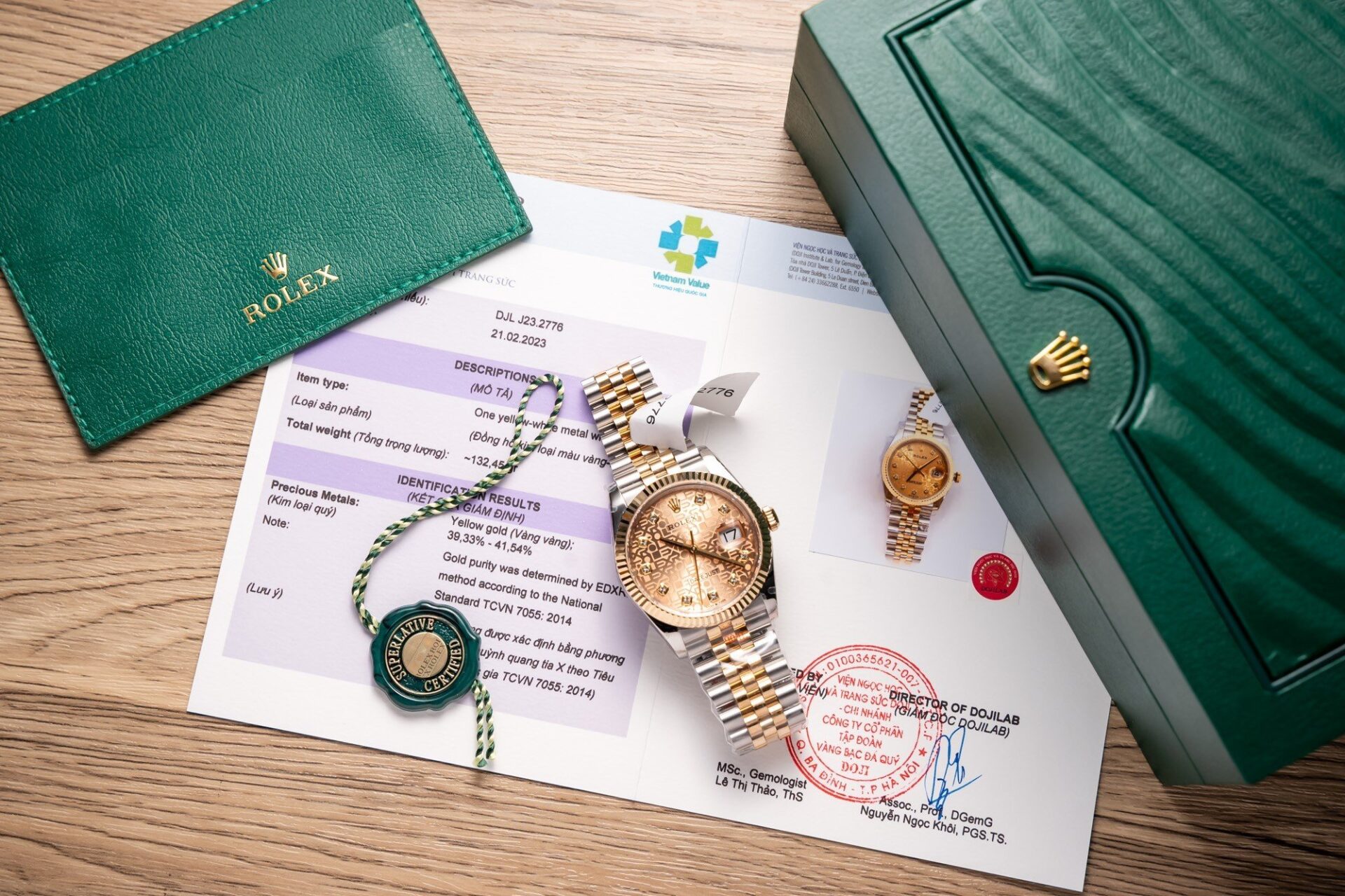Rolex DateJust Replica Watch Gold Wrapped Fluted Dial GM Factory 36mm - Elite Watch Atelier