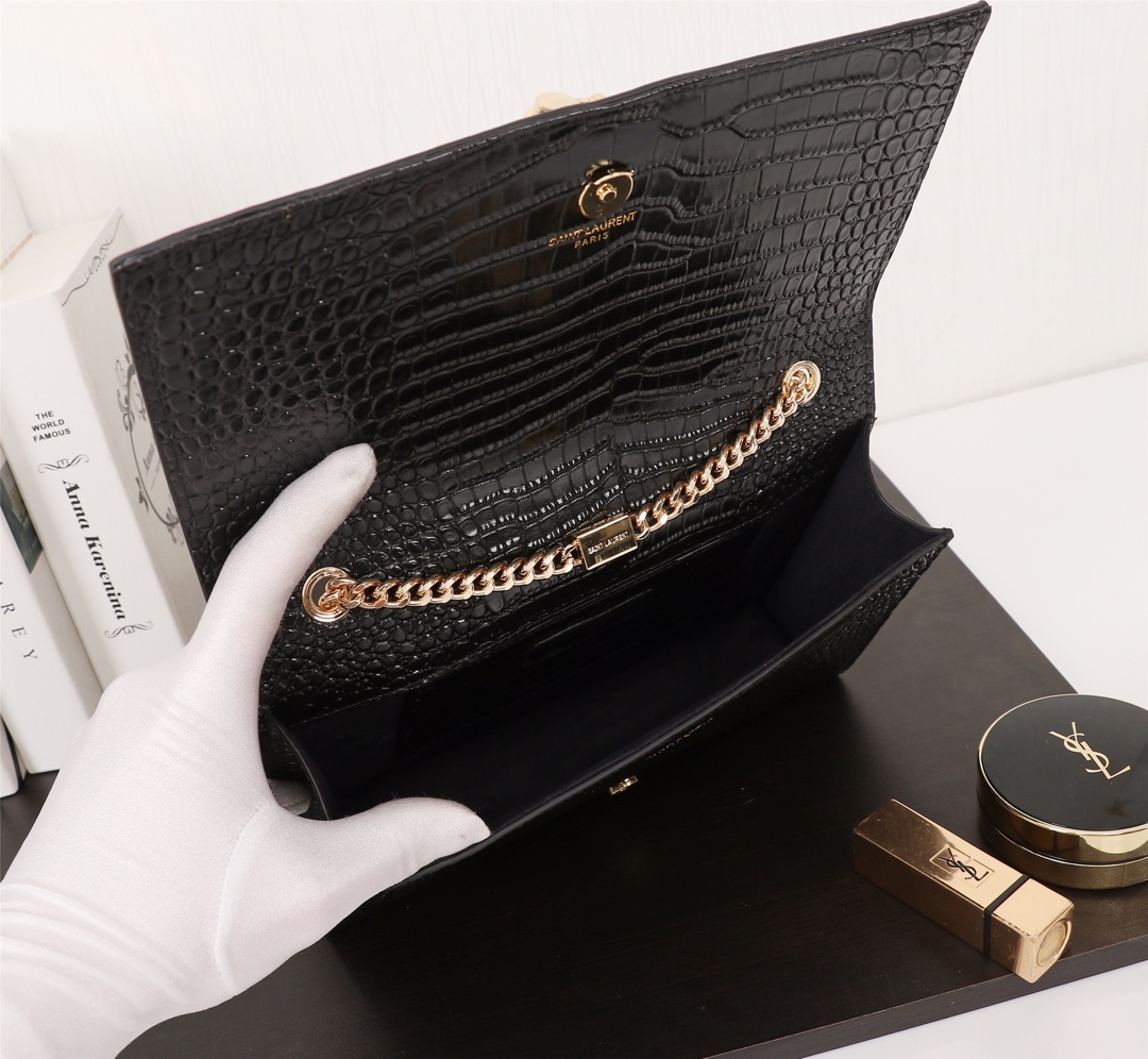 Replica Ysl Kate Medium Bag With Gold Tassel- 4Colors1:1High-quality replica