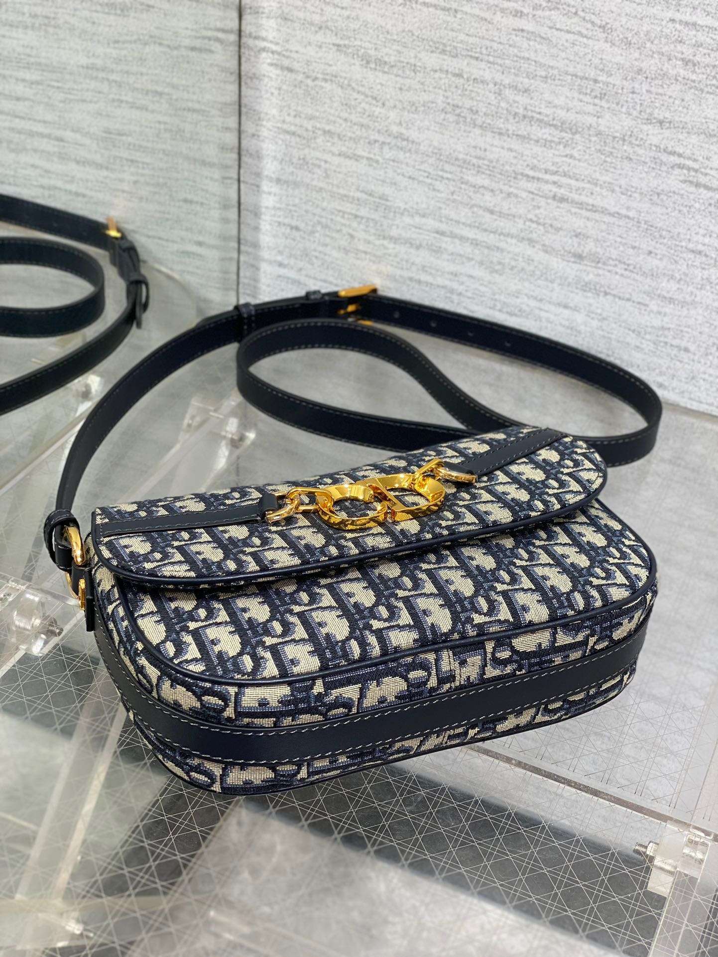 Dior Small CD Besace Bag Beige For Women 9.5in/24cm M9380UTZQ_M9281:1High-quality replica