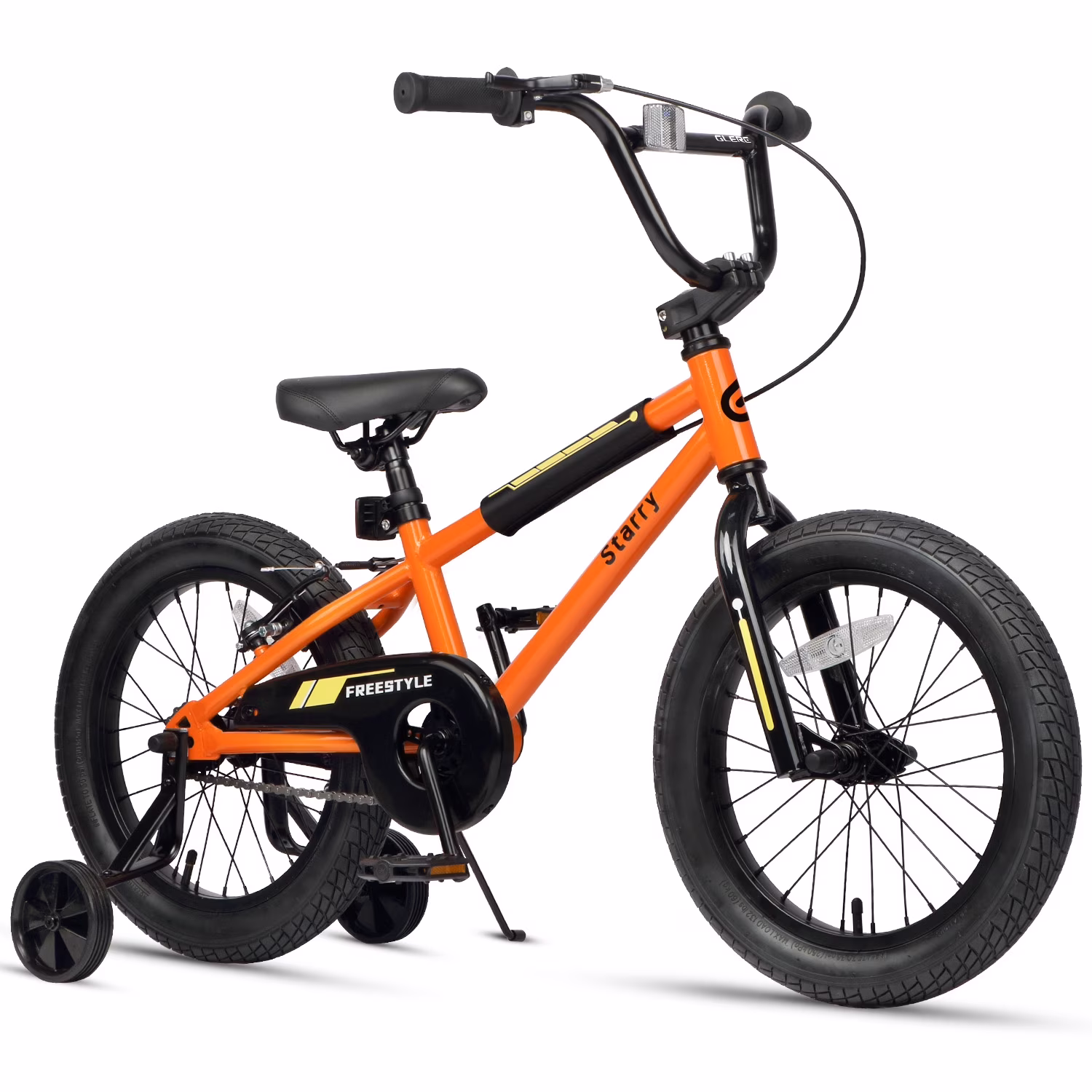 Glerc 14 Inch Little Kids Bike BMX Style Bicycle with Training Wheels Coaster Brake for 3 4 5 Years Old Boys Girls, Blue - Image 5