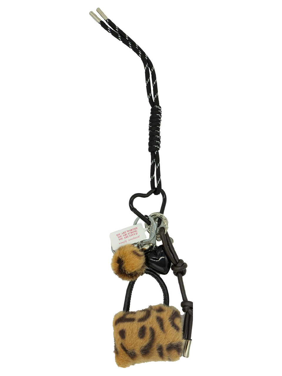 0225-BAG-CHARM-ROPE-LEO - Simply Southern Outlet