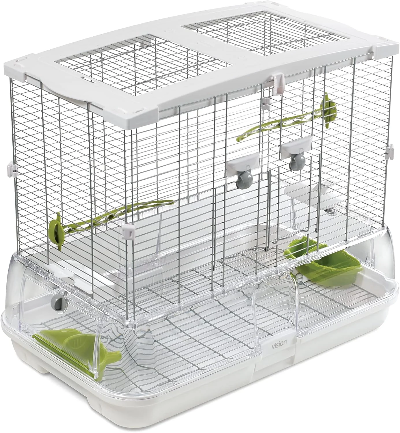 Bird Cage, Medium, Olive - M02