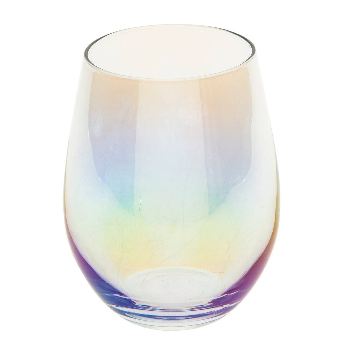 Set of 6 low tumblers "Fantasy" 540 ml, Transparent