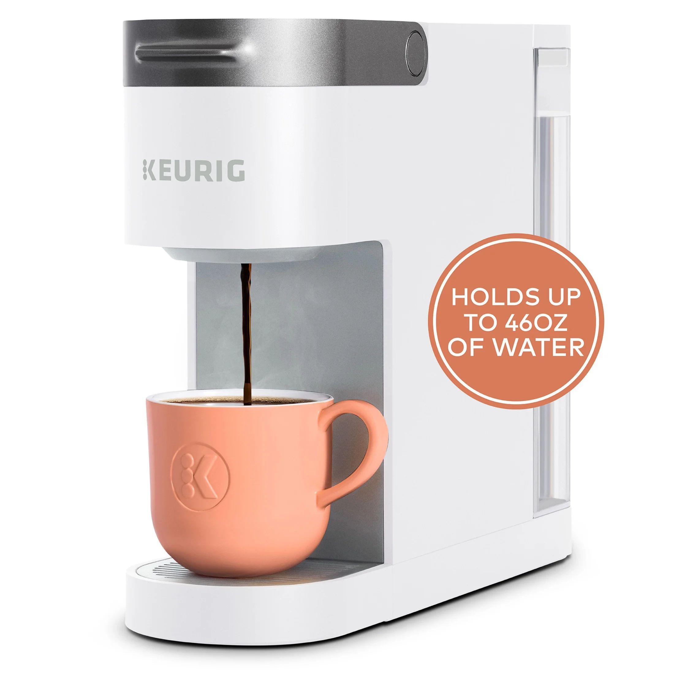 Keurig K-Slim Black Single-Serve K-Cup Pod Coffee Maker - Image 35