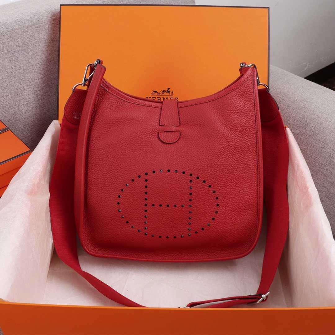Replica Hermes Aaa-Evelyne Iii 29 Bag Orange/Black/Blue1:1High-quality replica