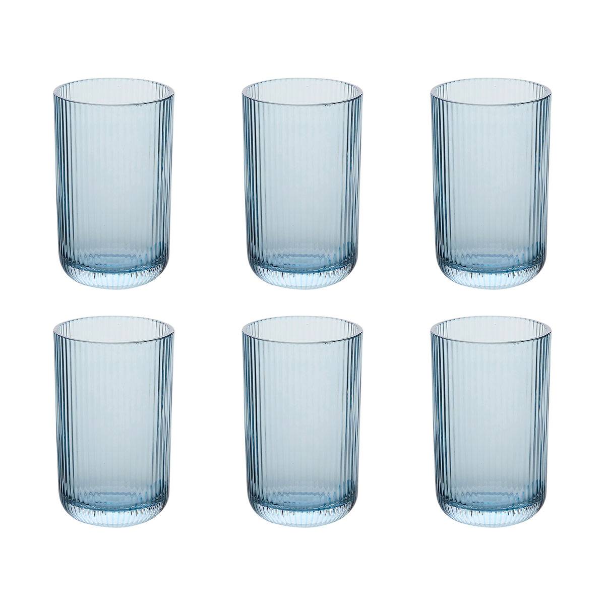 Tall tumbler "Ema" Glass, Blue