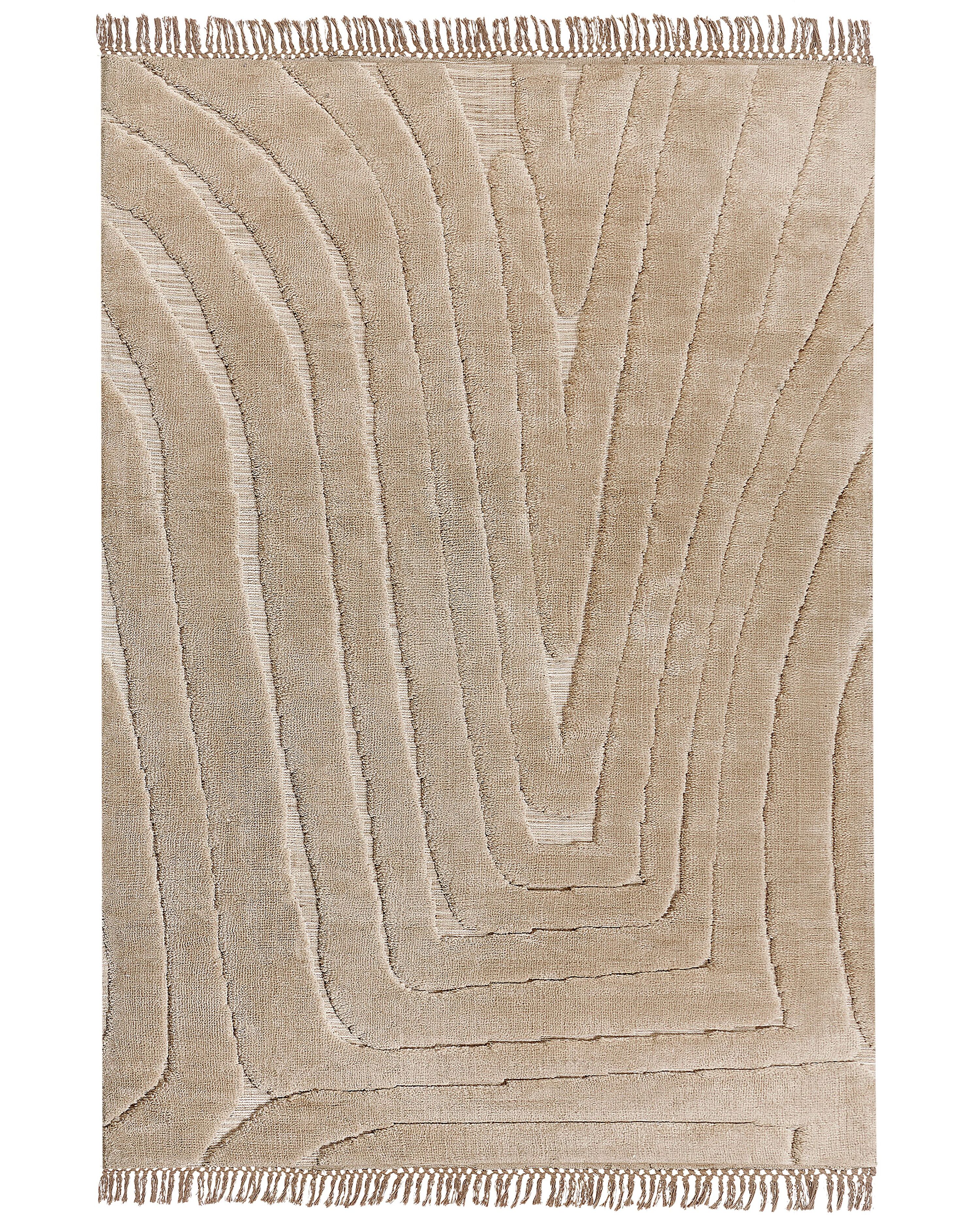 Rug SAZOO Beige 160 x 230 cm