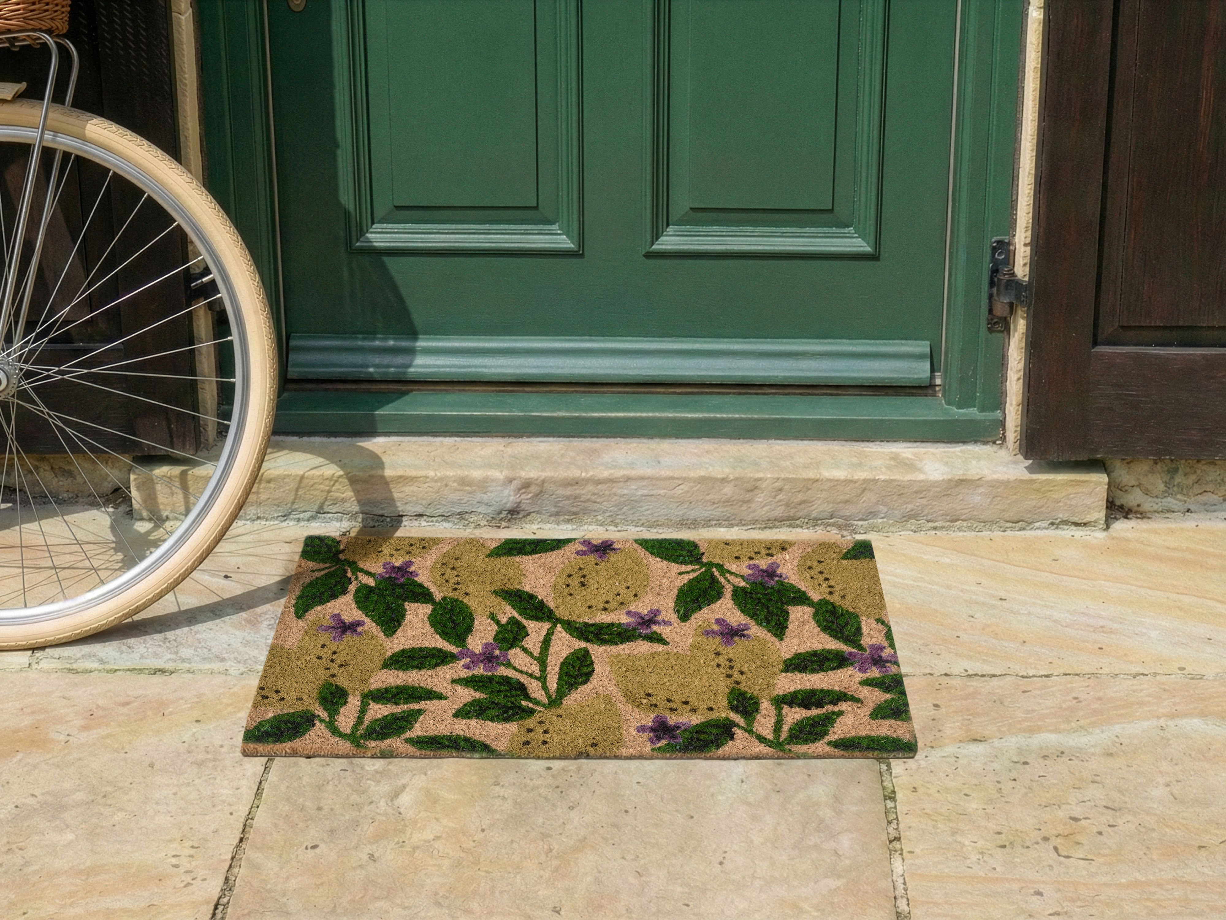 Doormat TAZLINA Multicolour 50 x 80 cm Lemon Coir
