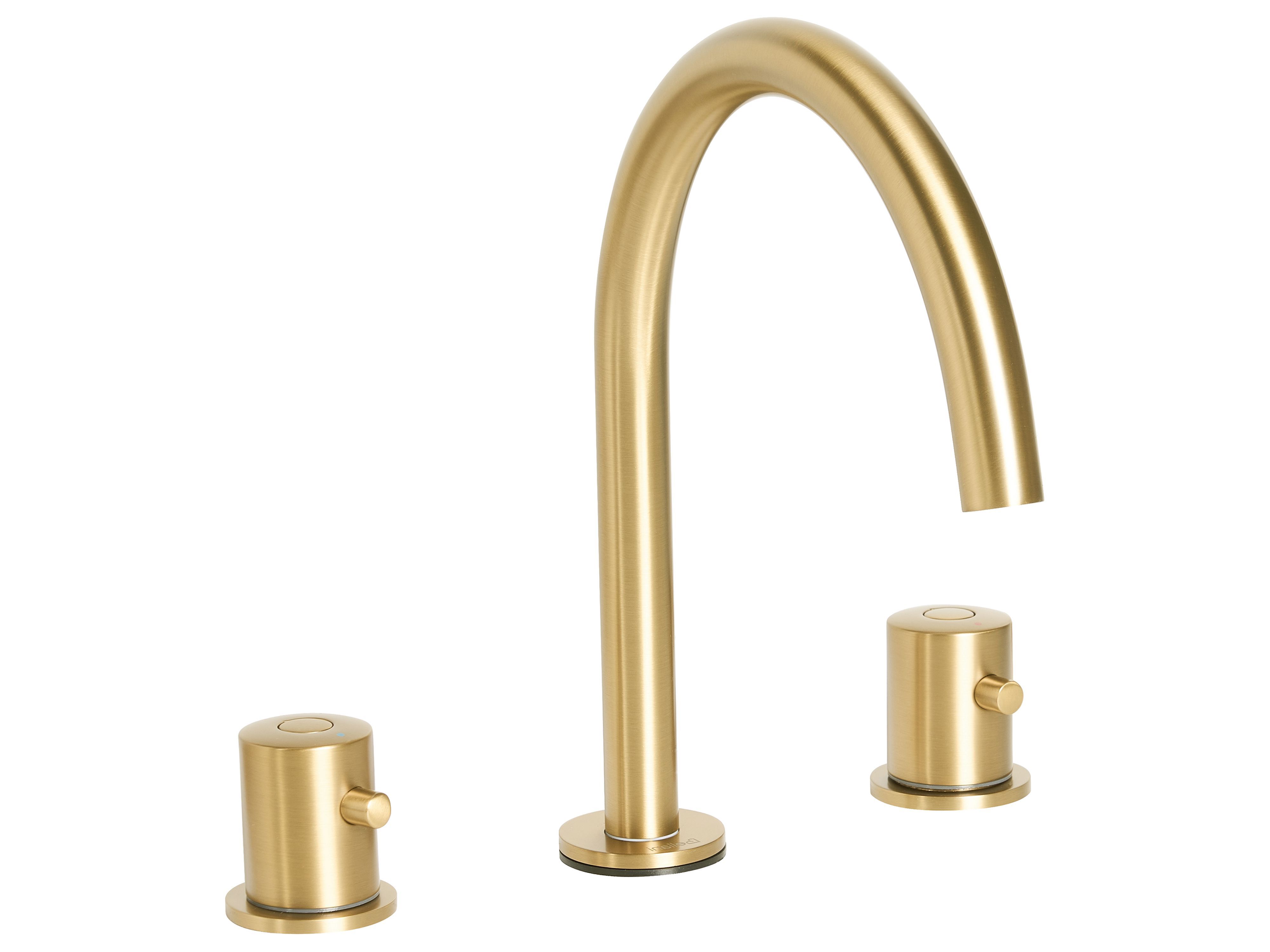 Basin Mixer Tap PILCOMAYO Brass Gold
