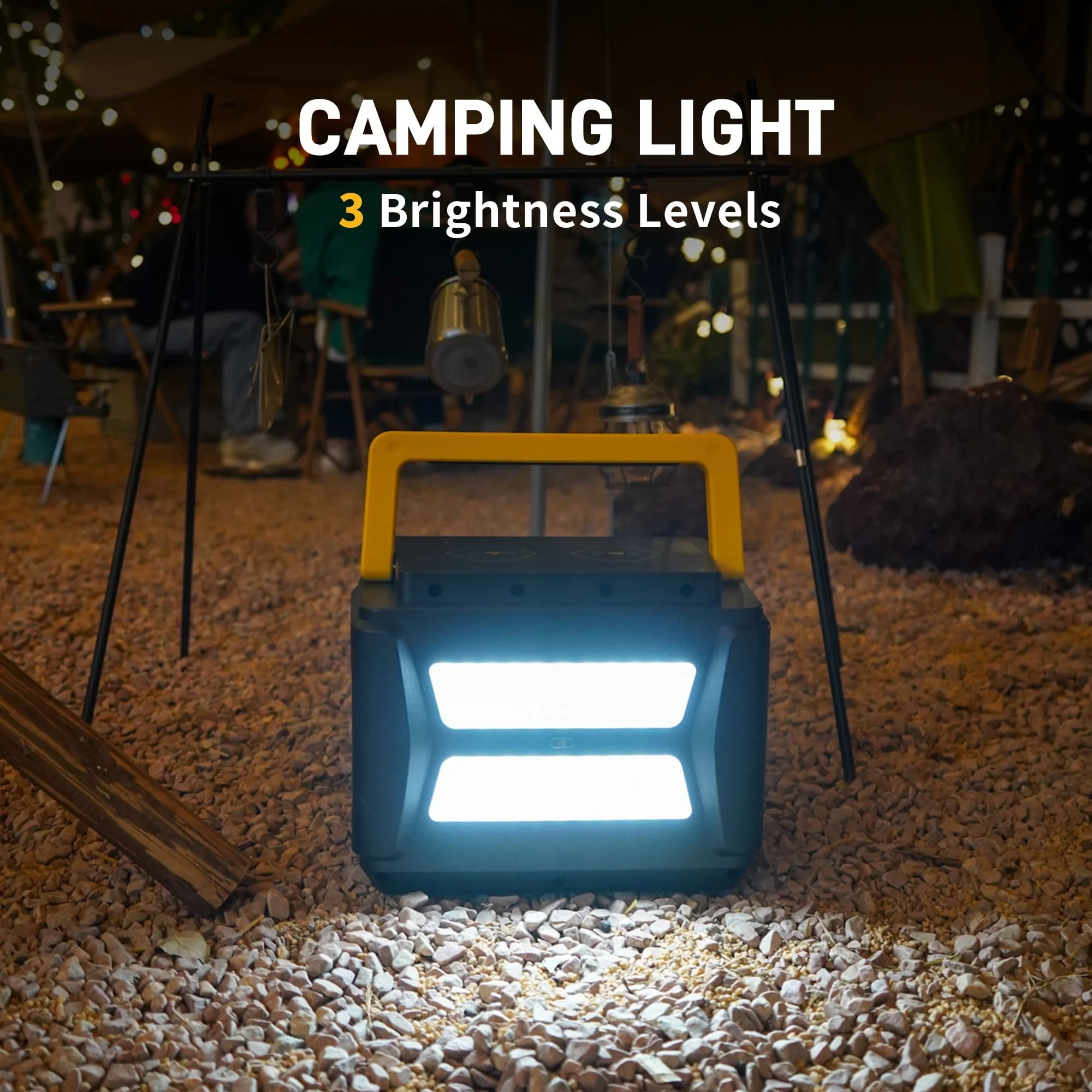 AlphaESS Portable Power Station 1000W, 1036Wh Solar Generator with 1000W AC Outputs (2000W Peak), Backup Power for Outdoor Camping, Home Use, Emergency - Image 3