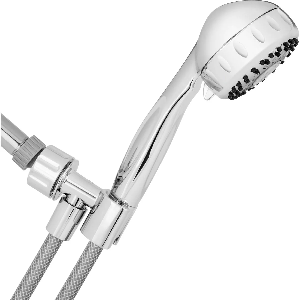 Waterpik PowerSpray+ 5-Spray 1.8 GPM Handheld Shower, Chrome