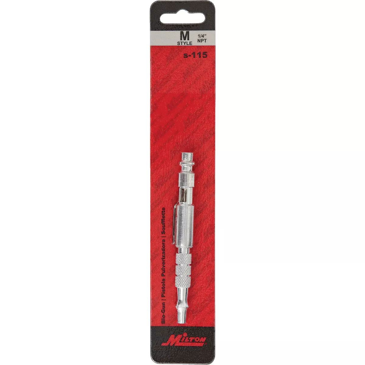 Milton 150 PSI 1/4 In. M-Style Pocket Blow Gun