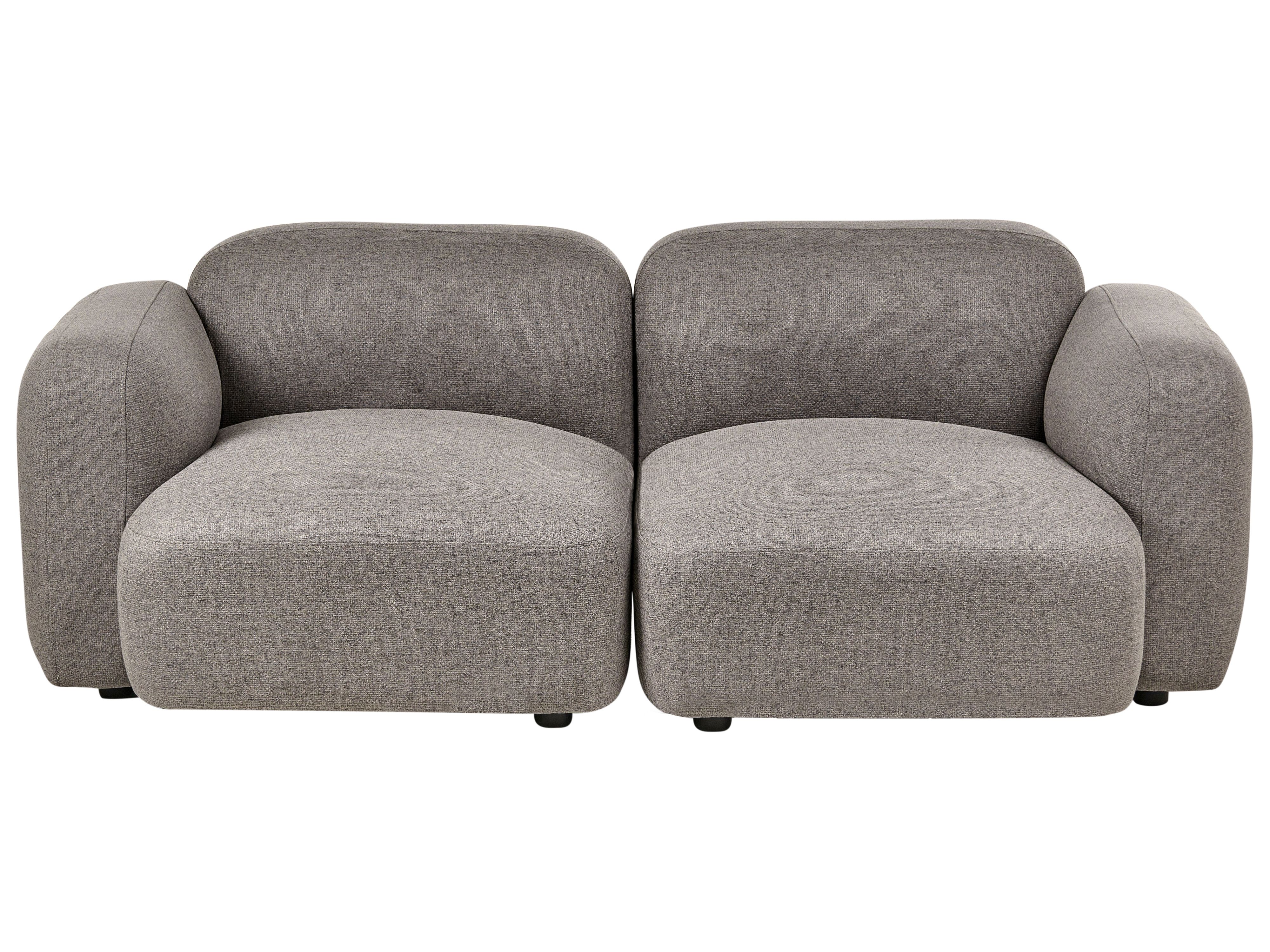 Sofa 3 Seater AFOSS Fabric Dark Grey