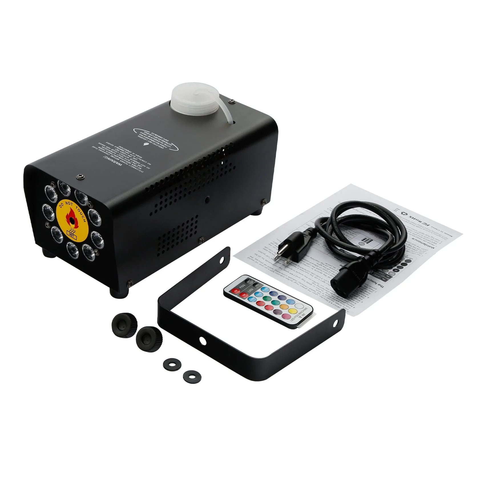 TCFUNDY 500W Fog Machine w/ LED RGB 9IN1 Fogger Smoke Maker with Wireless Remote Controller - Image 8 TCFUNDY 500W Fog Machine w/ LED RGB 9IN1 Fogger Smoke Maker with Wireless Remote Controller - Image 8