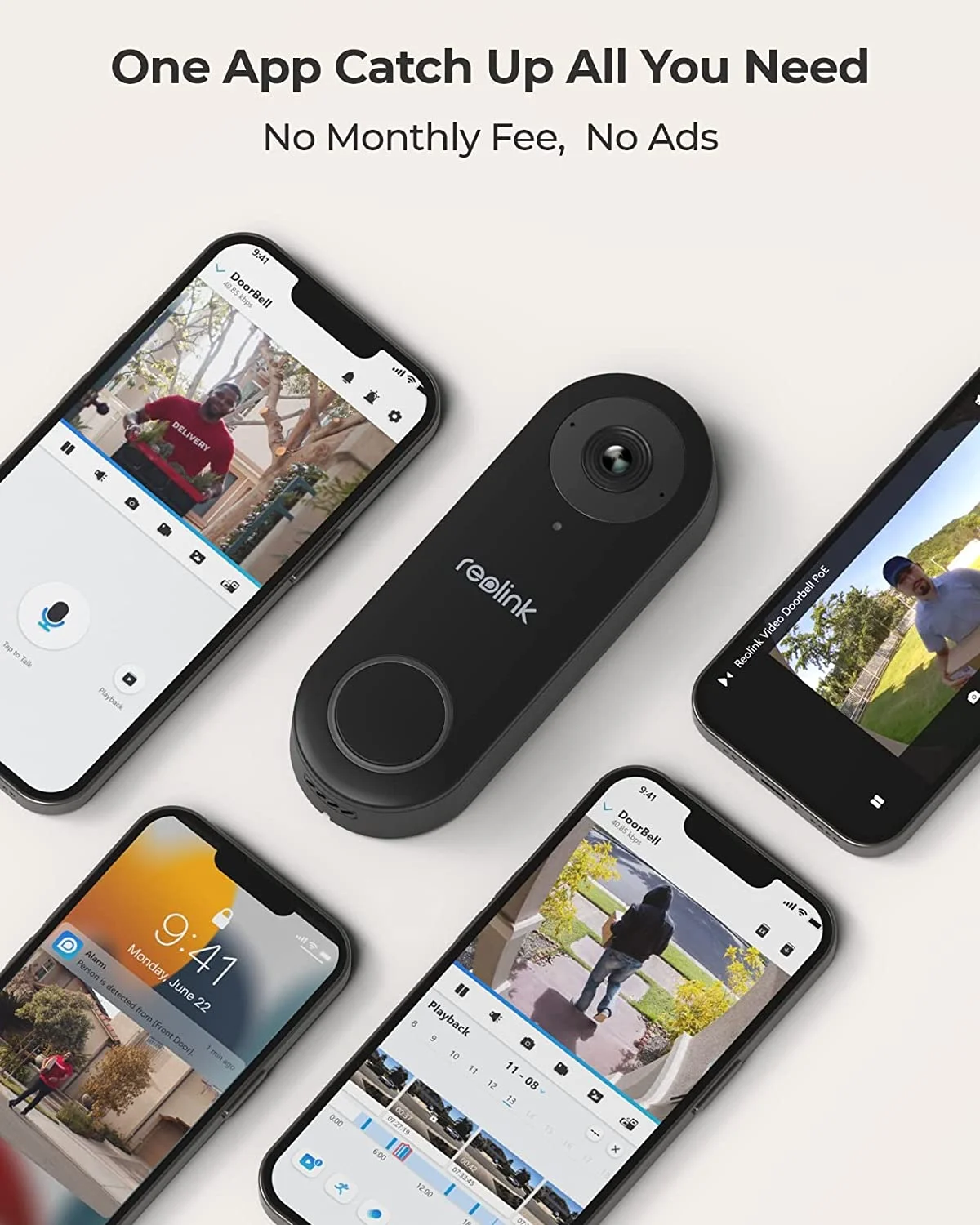 Reolink 2K 5MP Video Doorbell Camera 5G Wifi Security Home Doorbell Chime, Person &Package Detection - Image 24