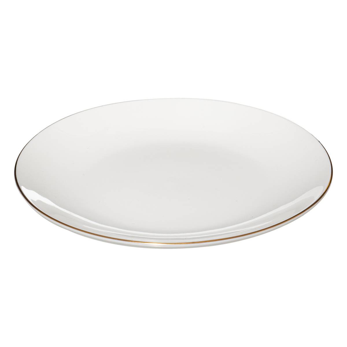 Set of 6 "Petit Salon" dessert plates D.19 cm, White
